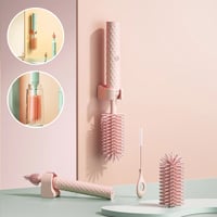 Spazzola elettrica per bottiglie in silicone