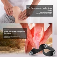 Silicone Patella Knee Strap for Knee Pain Relief