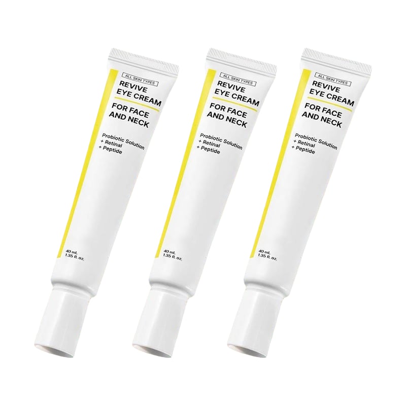 Revitaliserende oog- en gezichtscrème met probiotica, retinal en peptiden – 40 ml