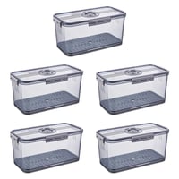 Fridge Storage Box with Drain Tray