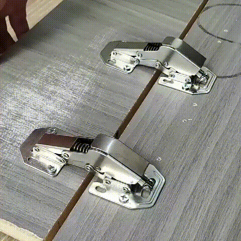 Gatvrij en sleufvrij scharnier