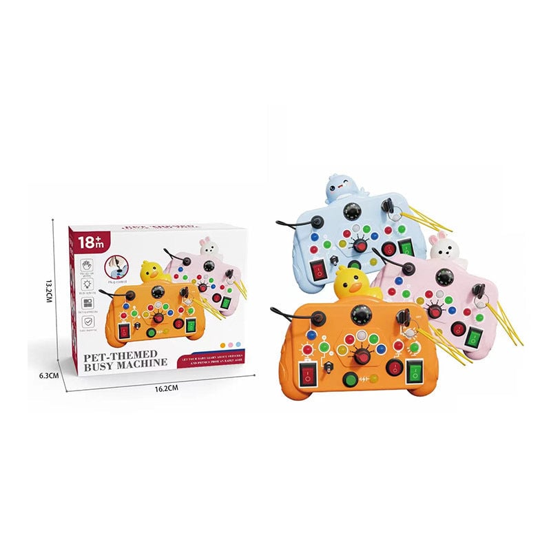 Montessori Early Education Puzzle Game Console