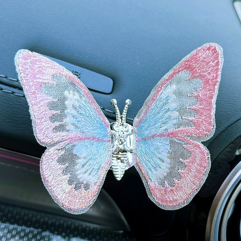Broderi duftende sommerfugldekorasjon