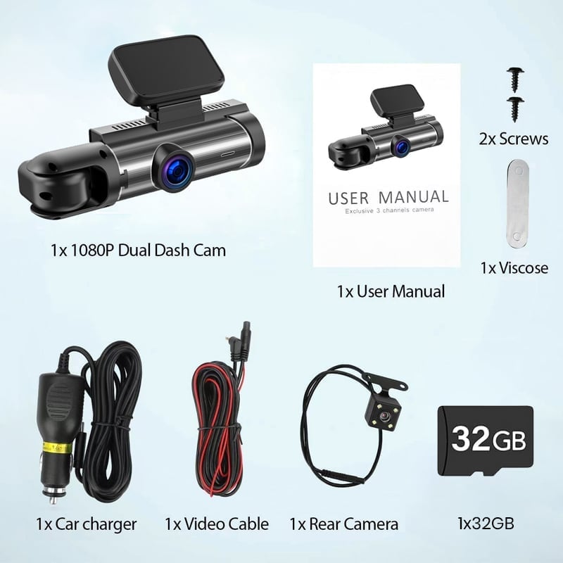 upsell-Front & Rear Dashcam