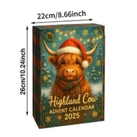 Christmas Countdown Cow Blind Box