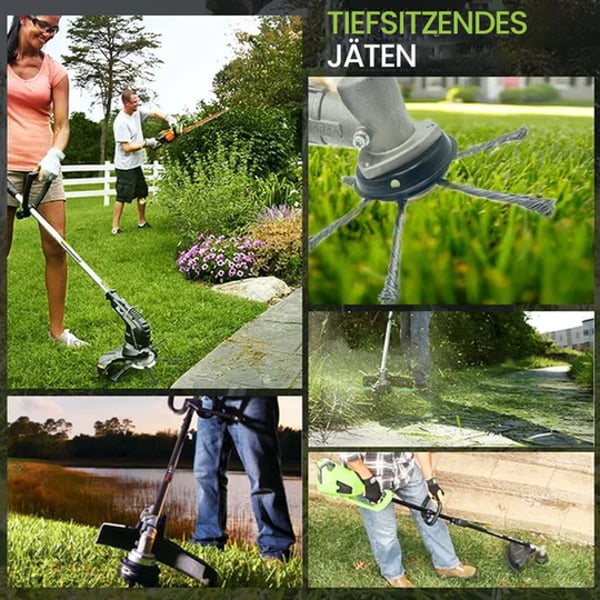 Saker Stahl-Draht-Trimmerkopf