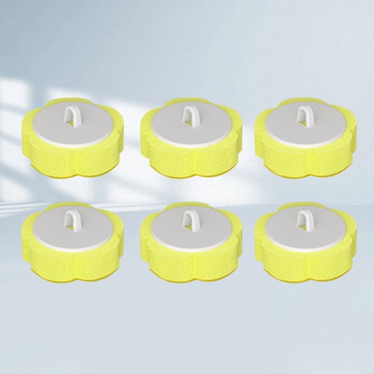 6PCS BRUSH HEAD - LEMON