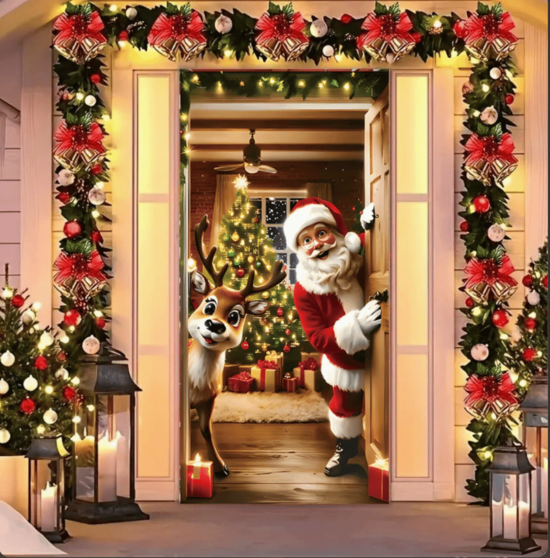 Christmas Door Cover