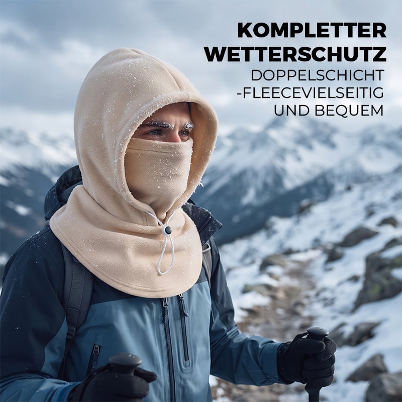 Fleece-Doppelschicht-Integrierte Mütze