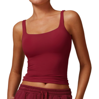 Casual Comfy Breathable Sleeveless Sports Top for Yoga
