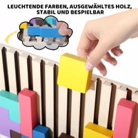Holz-Stapel-Puzzle-Set