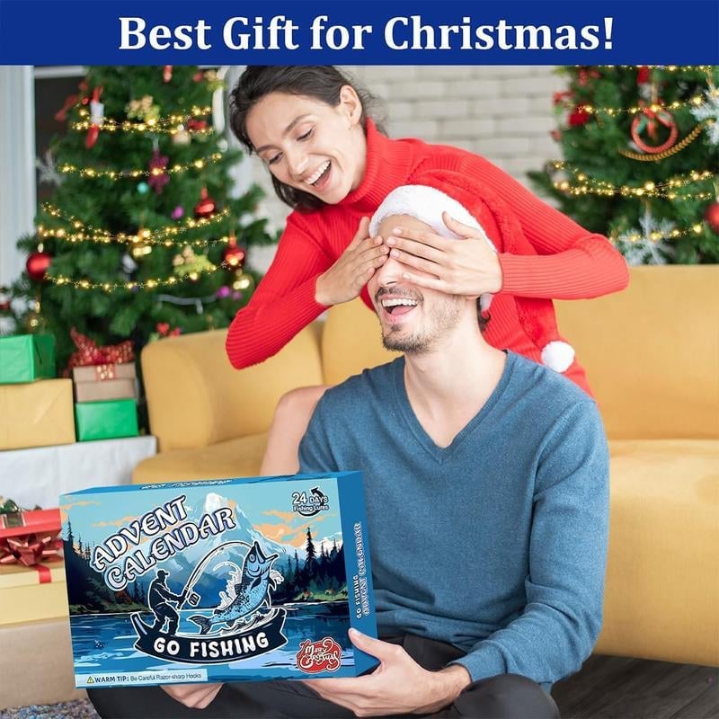 Fishing Advent Calendar Mystery Box