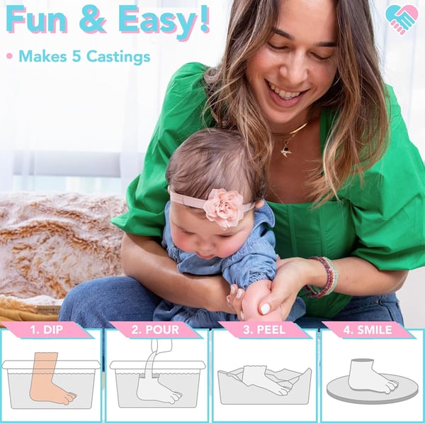 Family & Loved Ones Hand Casting Kit – Preserve Precious Memories Together