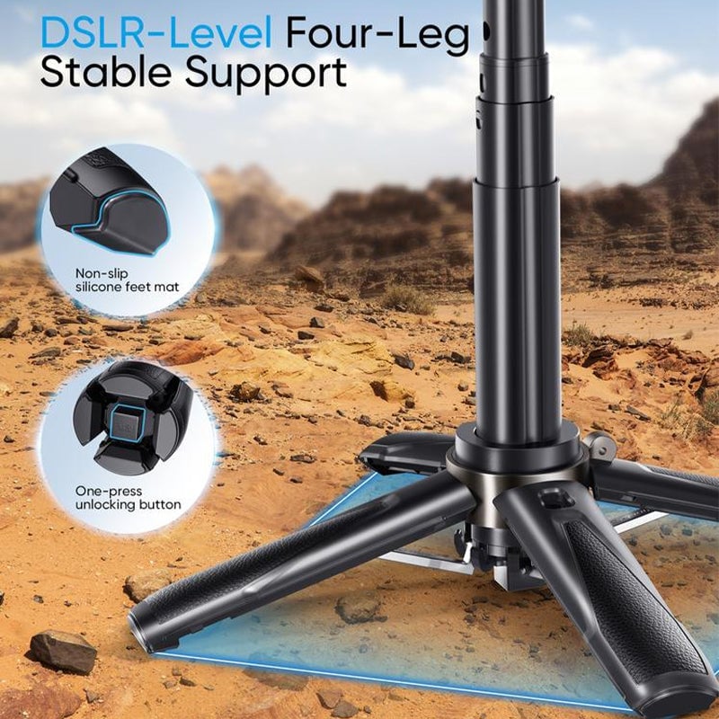 Multifunctional selfie stick