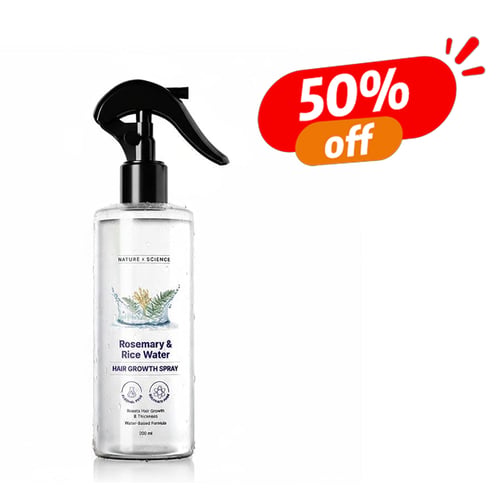 Rosemary & Rice Water Hair Growth Spray