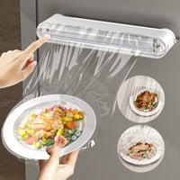 Multi-functional cling film cutter