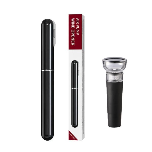 Vinåpner med luftpumpe