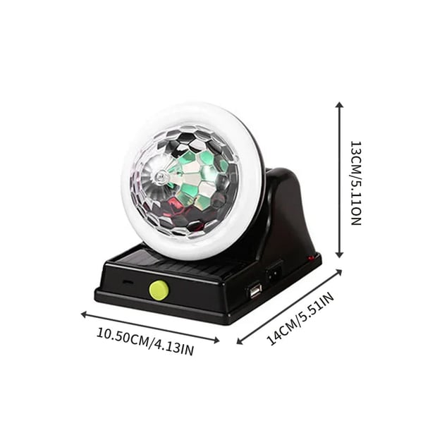 Solarbetriebene bunte Magic Ball RGB Atmosphärenlampe