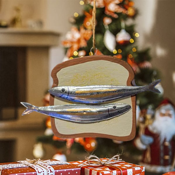 Burk Sardiner Quirky Hängande Prydnad