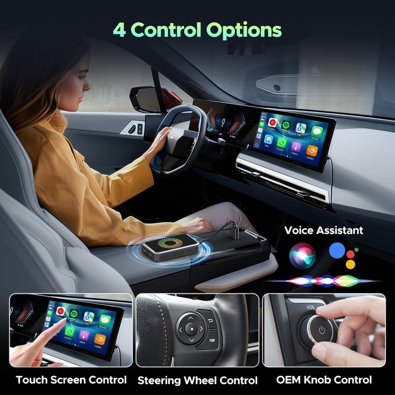 Wireless CarPlay Adapter Video Box