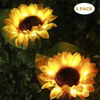 Solar Sunflower Lights