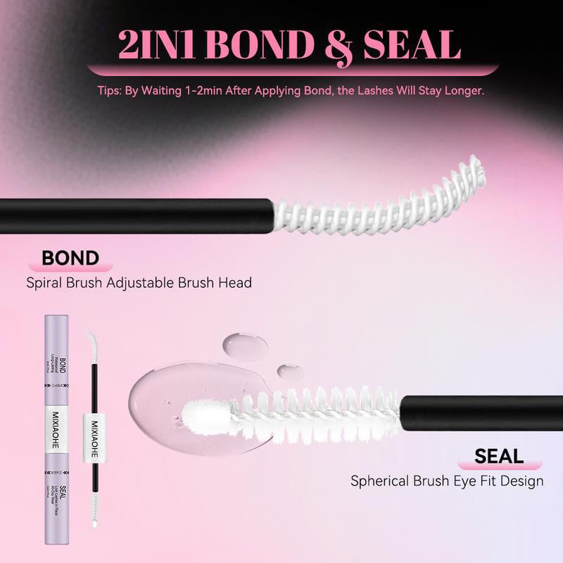 Dual-Ended Eyelash Glue – Waterproof & Clear