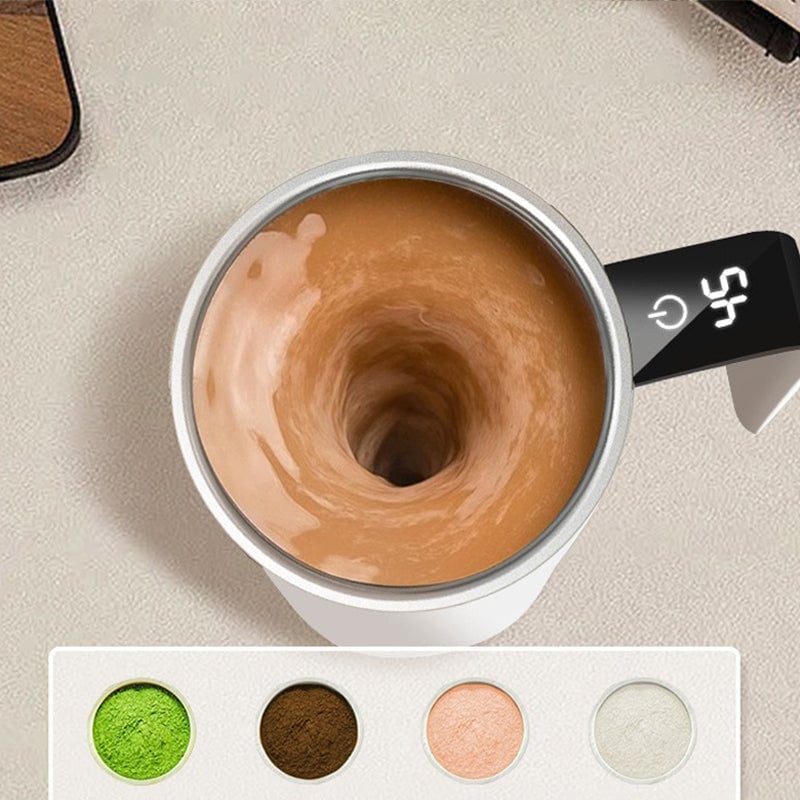 Self Stirring Coffee Mug With Lid