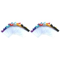 Self-sealing zipper medicine bags
