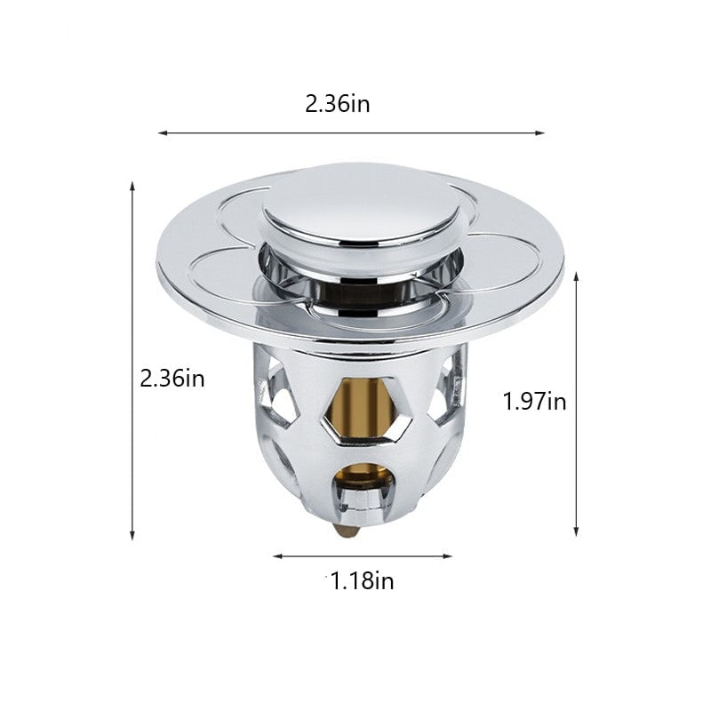 Universal washbasin water head leaking stopper