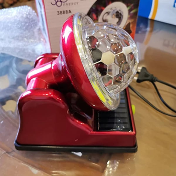 Solarbetriebene bunte Magic Ball RGB Atmosphärenlampe