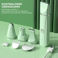 🎉4-in-1 Haustier-Rasierer