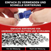 Gewindeprüfer-Set aus Aluminium