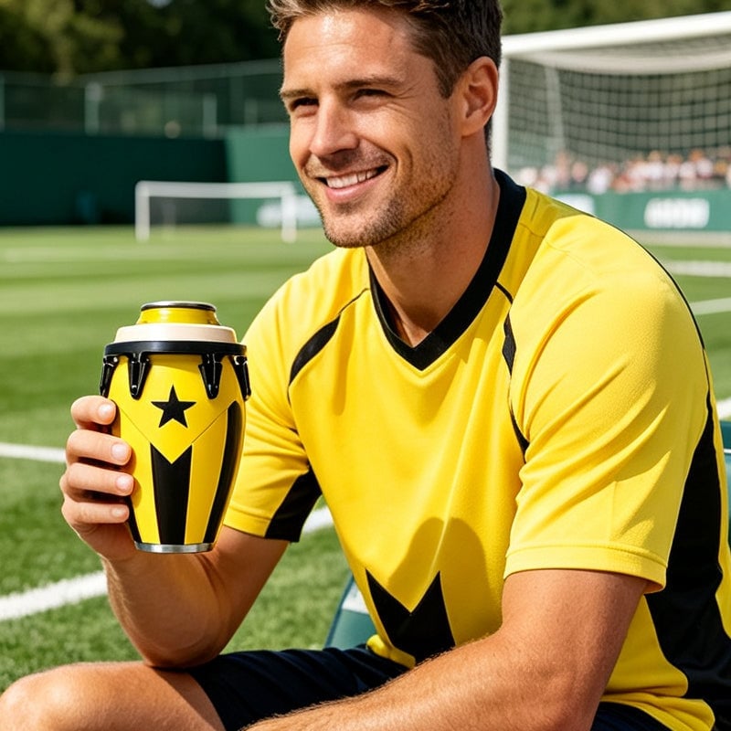 Conga-Style Can Holder