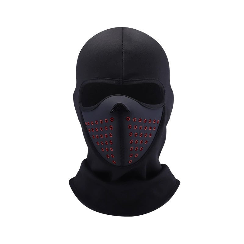 Winterliche, winddichte Thermo-Fleece-Gesichtsmaske für Radfahren und Outdoor-Sportarten.