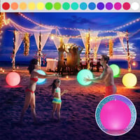 LED-licht 16 kleuren lichtgevende strandbal