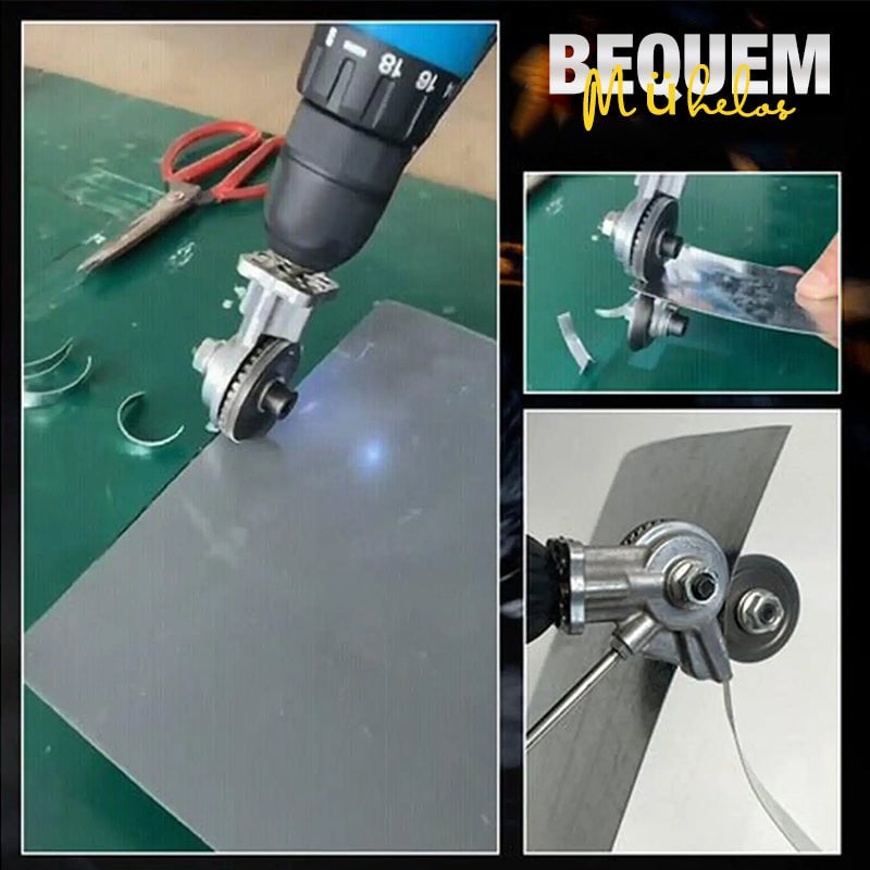 ✨🔥Schlussverkauf🔥✨Elektrische Bohrmaschine Schere Anbauschneider Nibbler
