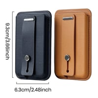 Magnetic Ring Stand Phone Card Holder