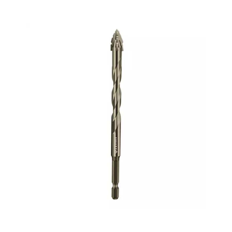 Four-Flute Sawtooth Eccentric Drill Bit