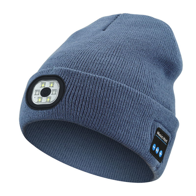 LED Light Bluetooth Warm Hat