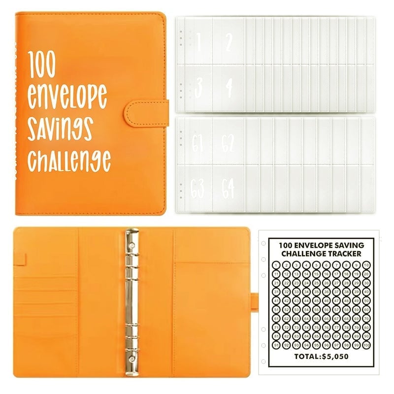 ✨100 Envelope Challenge Binder