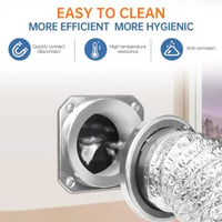 Magnetic Dryer Vent Connector Kit