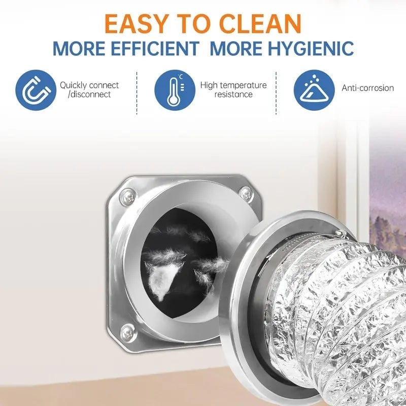 Magnetic Dryer Vent Connector Kit