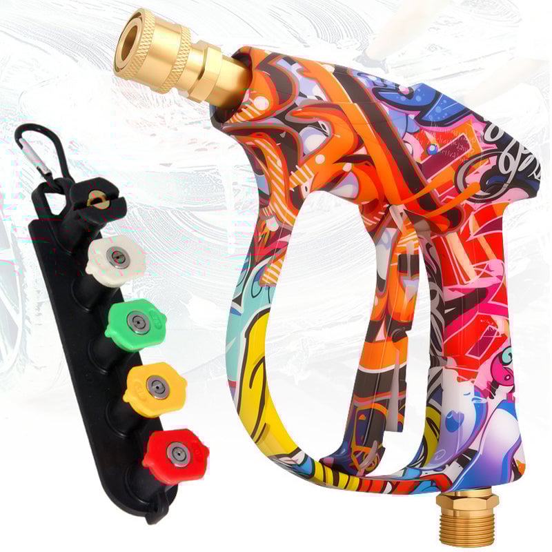 High Pressure Washer Spray Gun Set