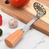 Edelstahl-Kartoffelstampfer mit dickem Griff