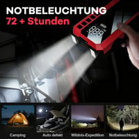 3-in-1-Notfall-Starthilfe- und Kompressorsystem