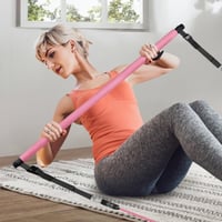 Tragbares Pilates-Widerstandsstangen-Set