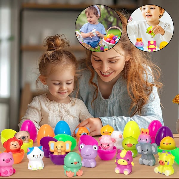 24 PCS Easter Eggs Prefilled Slow Rising Squishy Toys (Pre-sale: 10 days)