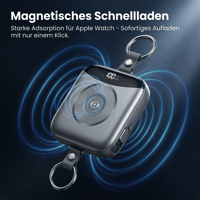 Tragbare Powerbank mit Schnellladefunktion