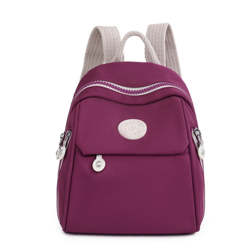 Lässiger wasserdichter Nylonrucksack mit großer Kapazität