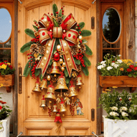 Weihnachtsglocken Türvorhang